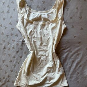 Women's Cream Tank Top
